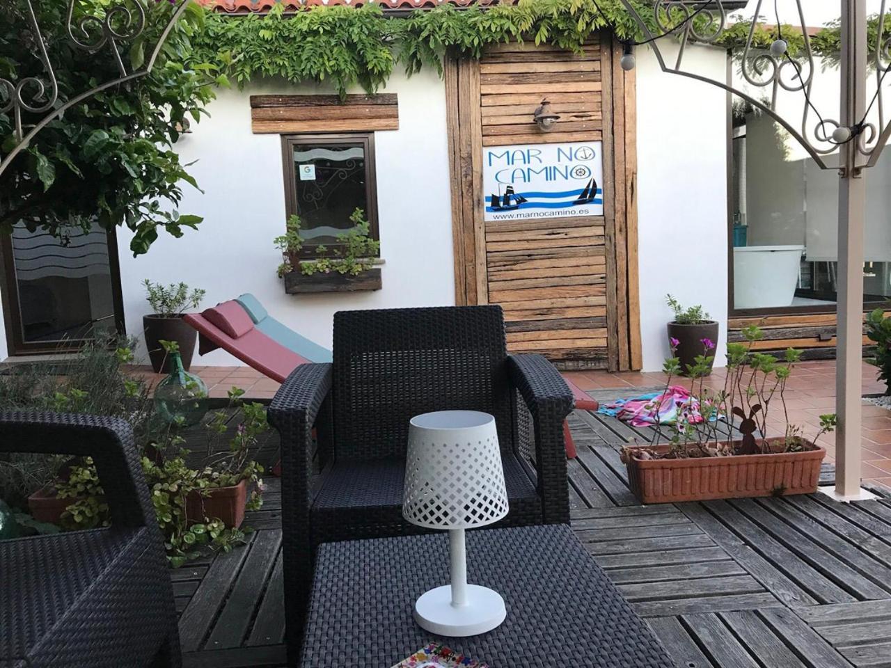 Brens Mar No Camino Terraza Banera Con Vista Al Marヴィラ エクステリア 写真
