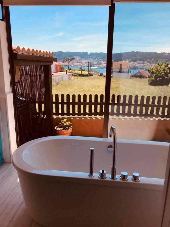 Brens Mar No Camino Terraza Banera Con Vista Al Marヴィラ エクステリア 写真